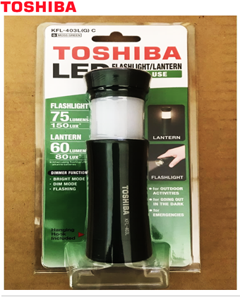 Toshiba KFL-403L; Đèn pin siêu sáng Toshiba KFL-403L cầm tay chính hãng